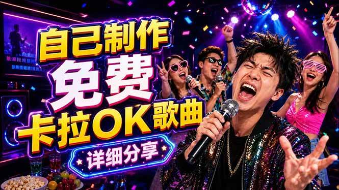 卡拉OK歌曲制作全攻略：音轨分离字幕制作，零基础快速做出专业K歌视频-燕子项目网