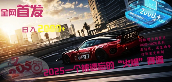 全网首发：2025一个被遗忘的“火爆”赛道轻松日入多张-燕子项目网